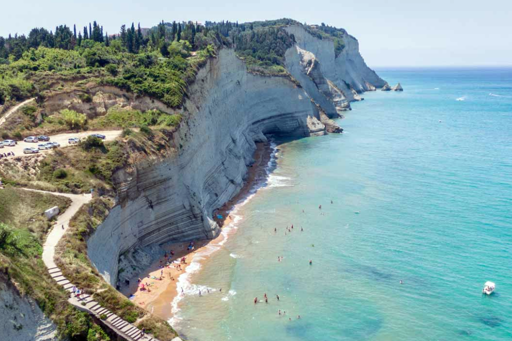 Peroulades beach