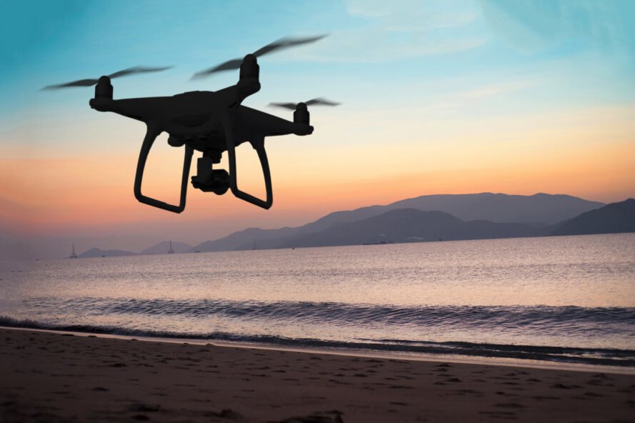 Arillas beach - Drone