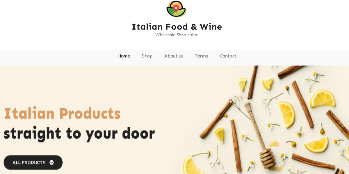 Italian Food & Wine - Wholesale Shop online
